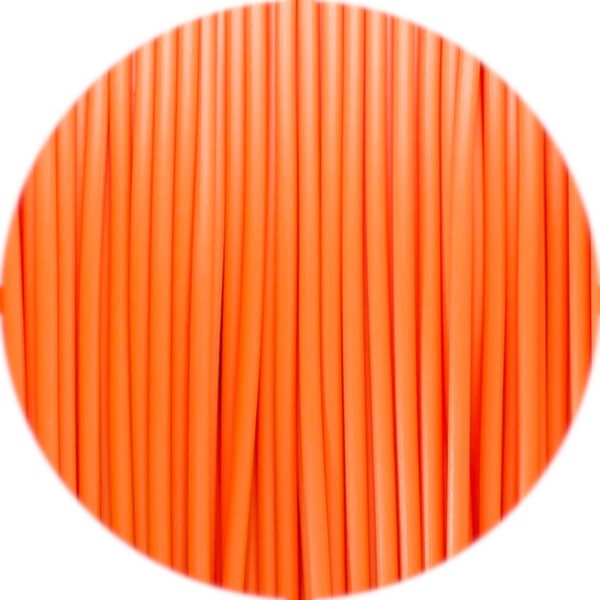 Fiberlogy FiberSilk filament in Orange – levendige en stralende metallic kleur.